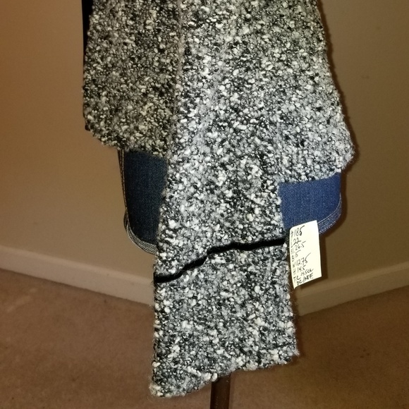 185 NWOT grey boucle Classiques Entier XS cardigan - Picture 11 of 13